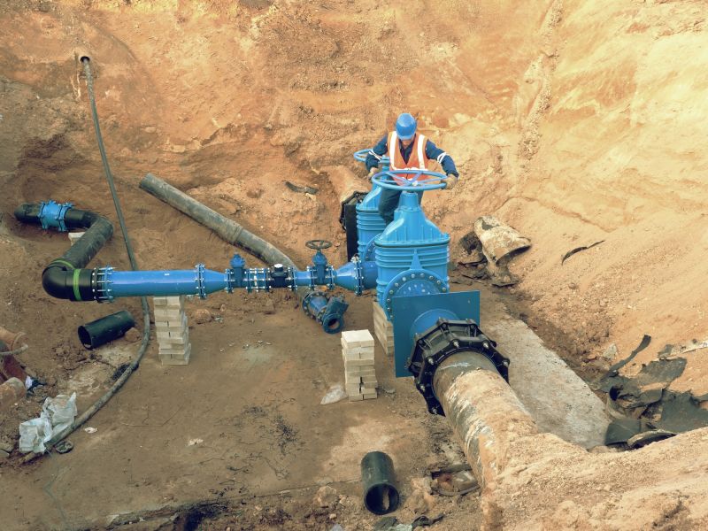 Shut Off Valve Installation detail